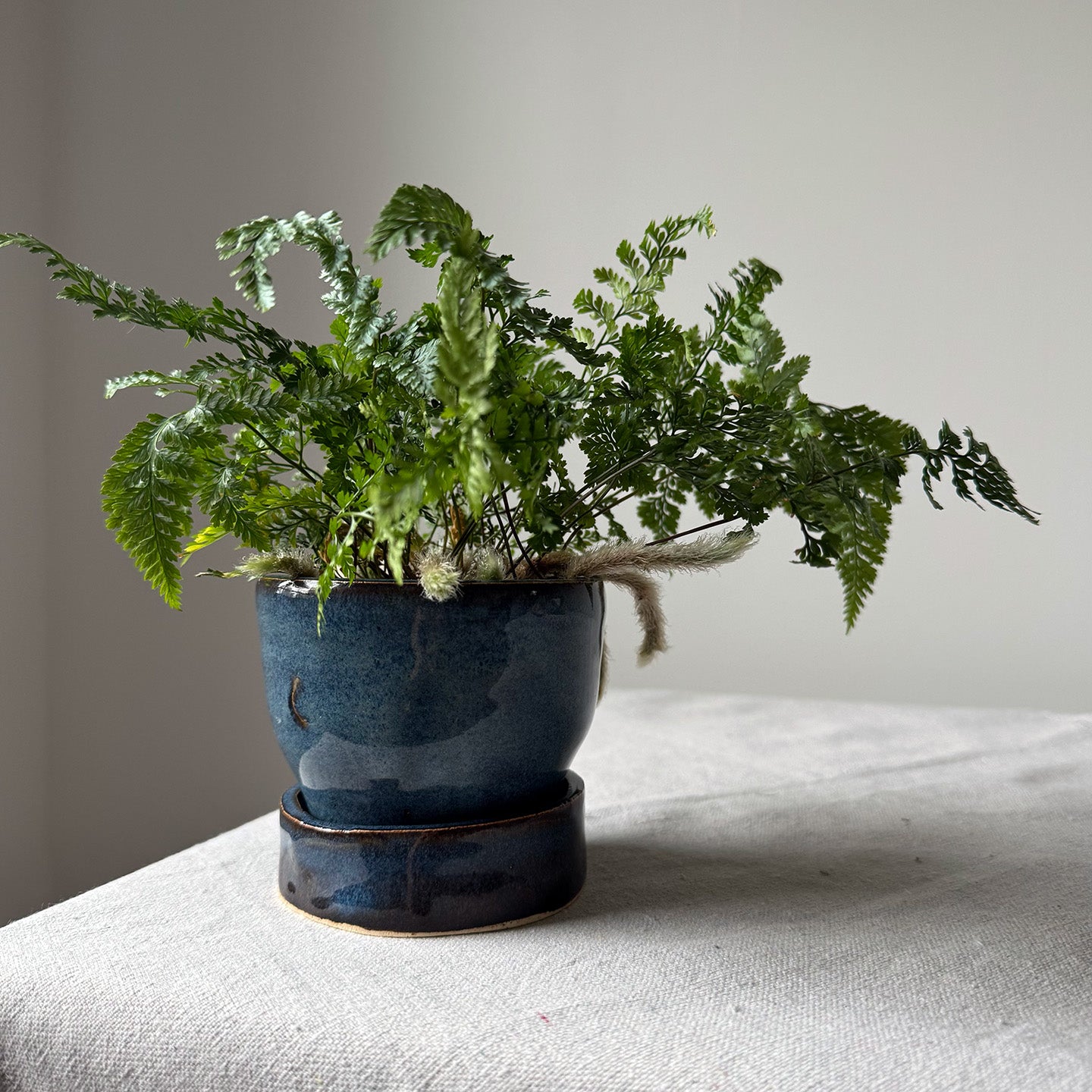 #86, #128, Paired Planter with Base
